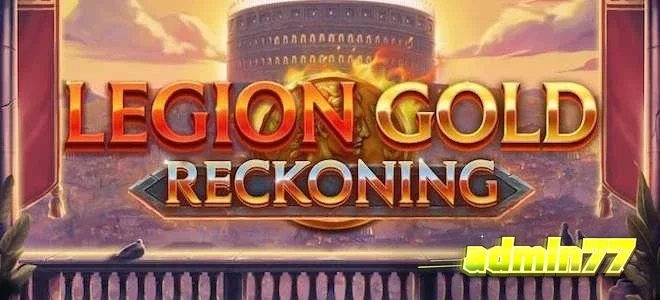 Prajurit legiun Romawi di arena pertempuran dalam game slot Legion Gold Reckoning